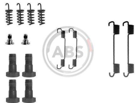 Монтажний к-кт барабанних гальм зад. MB W140/C140/S203/W203 91-07 165х25 A.B.S. A.B.S. 0716Q