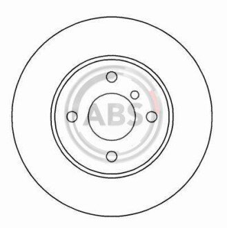 Гальмівний диск E30 82-91 A.B.S. A.B.S. 15767