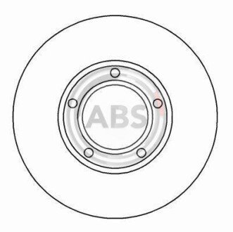 Гальмівний диск пер. Fiesta/Fiesta/Focus/Fiesta/Focus/Fiesta/Transit/Sierra 85- A.B.S. A.B.S. 15814