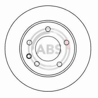 Гальмівний диск пер. Vectra/Omega/Omega/Carlton 86-05 A.B.S. A.B.S. 15819