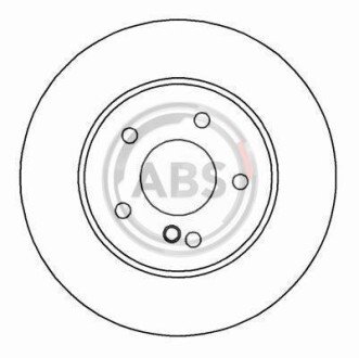 Гальмівний диск задн. W210 96-03 A.B.S. A.B.S. 16571