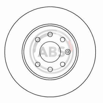 Гальмівний диск пер. Nubira/Orion 98-11 A.B.S. A.B.S. 16927