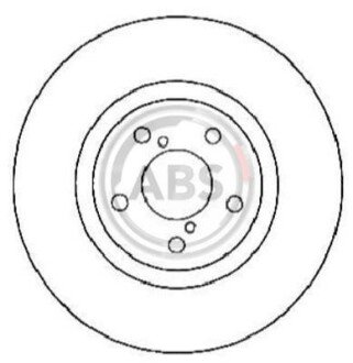 Гальмівний диск перед. Subaru Forester/Legacy/Outback 03- (316x30) A.B.S. A.B.S. 17955