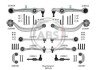 К-кт важелів перед.підвіски Audi A4 (з тонким пальцем) A.B.S. 219901