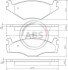 Гальмівні колодки пер. Cordoba/Golf/Ibiza/Jetta/Passat (81-02) A.B.S. A.B.S. 36540 (фото 1)