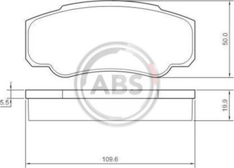 Гальмівні колодки зад. Jumper/Ducato/Boxer 02-06 A.B.S. A.B.S. 37333