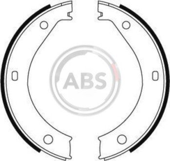 Колодки ручного гальма BMW 5(E28,E34) 81-97/6(E24) 77-89/ 7(E38) 94-01 (ATE) A.B.S. A.B.S. 8805