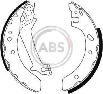 Гальмівні колодки зад. Escort 95-00/Fiesta 96-03 (TRW) A.B.S. A.B.S. 9056