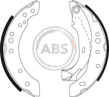 Гальмівні колодки зад. Citroen C2/C3 02- (TRW) A.B.S. A.B.S. 9127