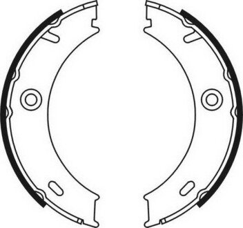 Гальмівні колодки, барабанні ABE CRM003ABE