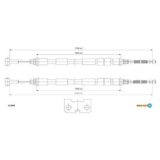 Трос ручного гальма ADRIAUTO 13.0294