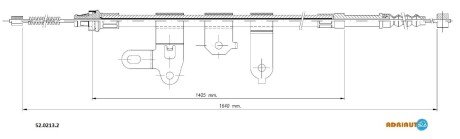 Трос зупиночних гальм ADRIAUTO 5202132