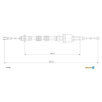 Трос зчеплення ADRIAUTO 57.0102