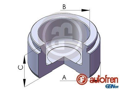 Елементи гальмівного супорта (SEIN) D0 25106 AUTOFREN D025106