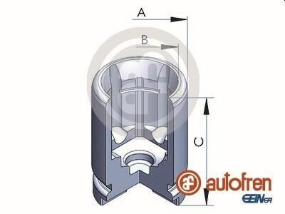 Поршень супорта зад SX4/SWIFT/CIVIC/ACCORD (34х47,25мм) 90-11 SEINSA AUTOFREN D025233