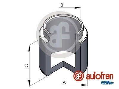 Поршень супорта перед AURIS/RAV 4/CAMRY (63х49мм) 06- SEINSA AUTOFREN D025291