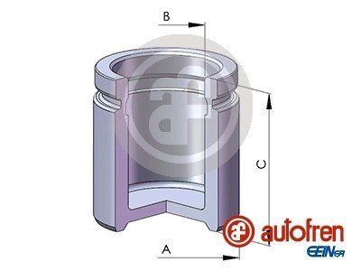 Елементи гальмівного супорта (SEIN) D0 2570 AUTOFREN D02570