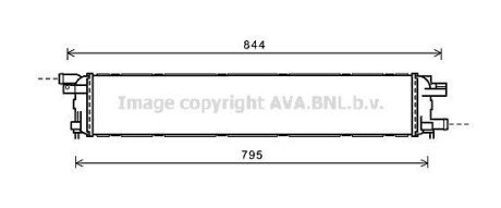 Радіатор, Система охолодження двигуна AVA AVA COOLING AI2361