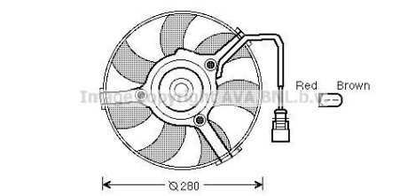 Вентилятор AVA AVA COOLING AI7516