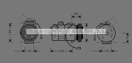 Компресор AVA AVA COOLING AIAK011