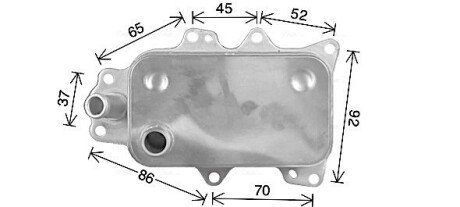 Охолоджувач оливи AVA AVA COOLING FD3684