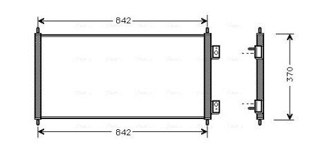 Радіатор кодиціонера AVA AVA COOLING FD5303