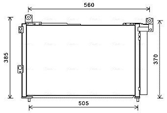 Радіатор кодиціонера AVA AVA COOLING FDA5486D