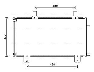 Радіатор кодиціонера AVA AVA COOLING HD5247D