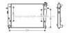 Радіатор, Система охолодження двигуна AVA AVA COOLING HY2204 (фото 1)