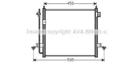 Радіатор кодиціонера AVA AVA COOLING MT5218D