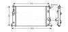 Радіатор охолодження двигуна Mazda 5 05> AVA AVA COOLING MZ2183 (фото 1)