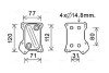 Охолоджувач оливи AVA AVA COOLING OL3686 (фото 1)