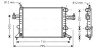 Радіатор охолодження двигуна Opel Corsa C Combo 1,0i 1.2i 1,4i 00>07 AVA AVA COOLING OLA2303 (фото 1)