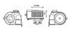 Вентилятор обігрівача салону Renault Kangoo I AC+ AVA AVA COOLING RT8617 (фото 1)