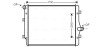 Радіатор охолодження двигуна GOLF5/TOURAN/A3 DIES 03-VW2208 (Ava) AVA COOLING VN2208 (фото 1)