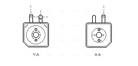 Охолоджувач оливи AVA AVA COOLING VN3082