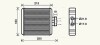 Радіатор обігрівача салону Skoda Fabia II AVA AVA COOLING VN6196 (фото 1)