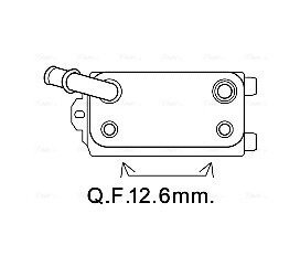 Радіатор масляний FORD MONDEO/VOLVO (AVA) AVA COOLING VO3170