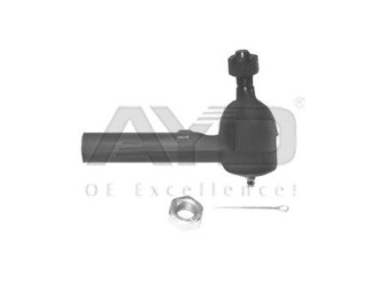 Наконечник рульовий (кон 12.4*15.25 L=114mm) CHRYSLER NEON (-06), PT CRUISER (-10) (91-06505) AYD 9106505