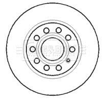 - Диск гальмівний (2 шт) BORG & BECK BBD4315