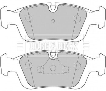 - Гальмівні колодки до дисків BORG & BECK BBP1627