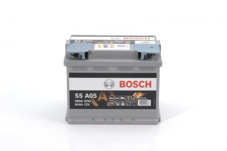 Акумулятор 12В/60Аг/680А/17,35кг BOSCH 0 092 S5A 050 (фото 1)