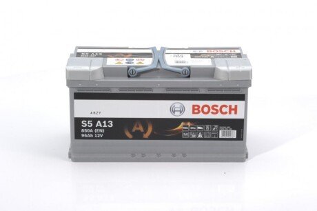 Акумулятор 12В/95Аг/850А/25,92кг BOSCH 0 092 S5A 130