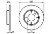 Гальмівний диск ROBERT 0 986 478 359 BOSCH 0986478359 (фото 1)