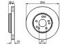 Диск гальмівний BOSCH 0 986 478 428 (фото 1)