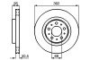 Гальмівний диск ROBERT 0 986 478 454 BOSCH 0986478454 (фото 1)