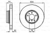 Диск гальмівний BMW 7(E38) 5,0-4,0D F "94-"01 BOSCH 0986478623 (фото 1)