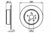 Диск гальмівний BO BOSCH 0 986 479 243 (фото 1)