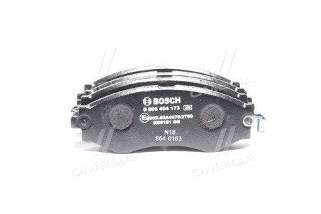 ГАЛЬМІВНІ КОЛОДКИ ДИСКОВІ BOSCH 0 986 494 173