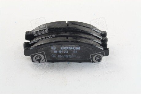 Колодки тормозные BOSCH 0 986 494 268